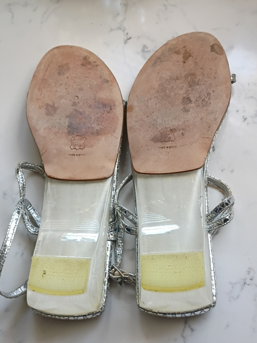 STUART WEITZMAN Women’s Jeweled T-Strap Sandals - Picture 7 of 10